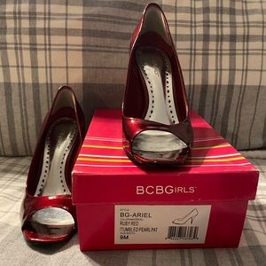 BCBGirls heels in Red Size 9